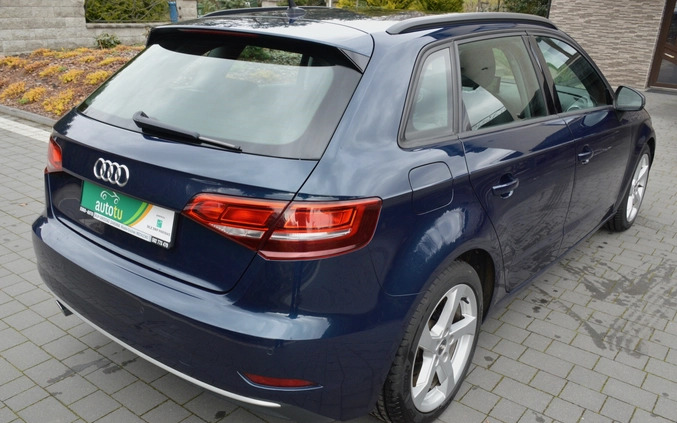 Audi A3 cena 66700 przebieg: 169221, rok produkcji 2019 z Włodawa małe 781